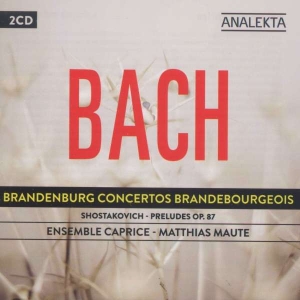 Ensemble Caprice - J.S. Bach: Brandenburg Concertos ryhmässä ME SUOSITTELEMME / Joululahjavinkki: CD @ Bengans Skivbutik AB (4178165)