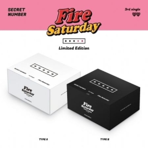 SECRET NUMBER - 3rd Single [Fire Saturday](Limited Edition) Set(2pcs) ryhmässä Minishops / K-Pop Minishops / K-Pop Muut @ Bengans Skivbutik AB (4178913)