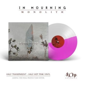 In Mourning - Monolith (Half-Clear/Half-Pink Viny ryhmässä VINYYLI @ Bengans Skivbutik AB (4180088)