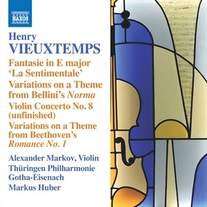 Vieuxtemps Henri - Fantasie 'La Sentimentale' Variati ryhmässä ME SUOSITTELEMME / Joululahjavinkki: CD @ Bengans Skivbutik AB (4180841)