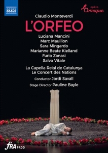 Monteverdi Claudio - L'orfeo (Dvd) ryhmässä DVD & BLU-RAY @ Bengans Skivbutik AB (4181564)