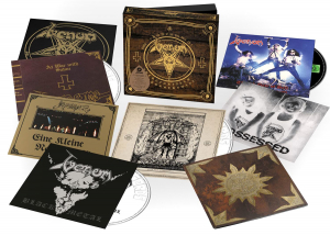 Venom - In Nomine Satanas (Cd Box Set) ryhmässä Musiikki / DVD+CD / Rock @ Bengans Skivbutik AB (4181651)