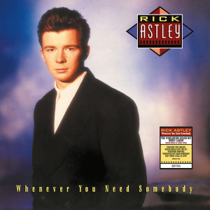 Rick Astley - Whenever You Need Somebody ryhmässä ME SUOSITTELEMME / Joululahjavinkki: Vinyyli @ Bengans Skivbutik AB (4182392)