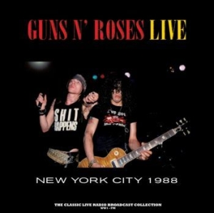 Guns N' Roses - Live In New York City 1988 (Yellow) ryhmässä VINYYLI @ Bengans Skivbutik AB (4183139)