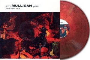 Mulligan Gerry Quartet - Featuring Chet Baket (Marble Red) ryhmässä VINYYLI @ Bengans Skivbutik AB (4183165)