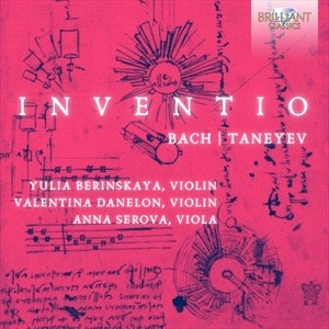 Bach J S Taneyev Sergej - J.S. Bach & Taneyev: Inventio ryhmässä CD @ Bengans Skivbutik AB (4183288)