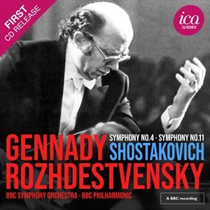 Shostakovich Dmitri - Symphonies Nos. 4 & 11 ryhmässä CD @ Bengans Skivbutik AB (4183333)