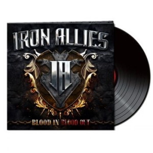 Iron Allies - Blood In Blood Out (Black Vinyl Lp) ryhmässä VINYYLI @ Bengans Skivbutik AB (4185195)