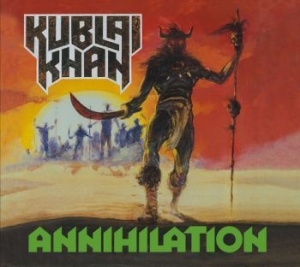 Kublai Khan - Annihilation (Orange Vinyl Lp) ryhmässä VINYYLI @ Bengans Skivbutik AB (4185199)