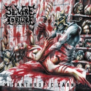 Severe Torture - Misanthropic Carnage (Splatter) ryhmässä VINYYLI @ Bengans Skivbutik AB (4185382)