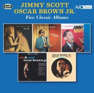 Scott Jimmy & Brown Oscar Jr - Five Classic Albums ryhmässä CD @ Bengans Skivbutik AB (4185403)