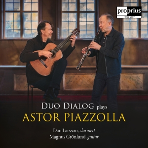 Dan Larsson & Magnus Grönlund - Duo Dialog Plays Astor Piazzolla ryhmässä ME SUOSITTELEMME / Joululahjavinkki: CD @ Bengans Skivbutik AB (4185548)