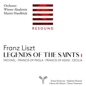 Haselbock - Liszt: Legends Of The Saints 1 ryhmässä CD @ Bengans Skivbutik AB (4186729)