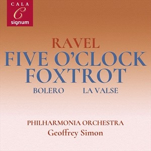 Ravel Maurice - Five O'clock Foxtrot Bolero Pavan ryhmässä CD @ Bengans Skivbutik AB (4186910)