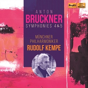 Bruckner Anton - Symphonies 4 & 5 ryhmässä CD @ Bengans Skivbutik AB (4186918)