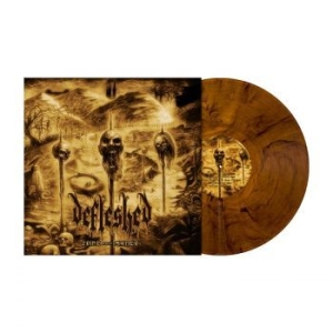 Defleshed - Grind Over Matter (Ochre Brown Viny ryhmässä VINYYLI @ Bengans Skivbutik AB (4189208)