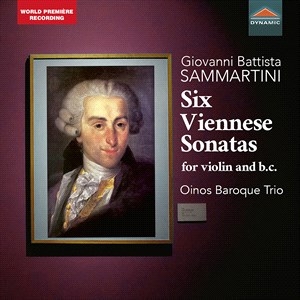 Sammartini Giovanni Battista - Six Viennese Sonatas For Violin & B ryhmässä CD @ Bengans Skivbutik AB (4189277)