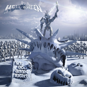 Helloween - My God-Given Right (Blue Splatter V ryhmässä VINYYLI @ Bengans Skivbutik AB (4189708)