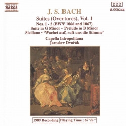 Bach Johann Sebastian - Suites Overtures Vol. 1 ryhmässä ME SUOSITTELEMME / Joululahjavinkki: CD @ Bengans Skivbutik AB (4189776)