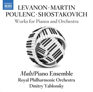 Various - Levanon, Martin, Poulenc & Shostako ryhmässä ME SUOSITTELEMME / Joululahjavinkki: CD @ Bengans Skivbutik AB (4192108)