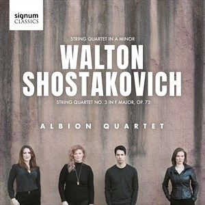 Shostakovich Dmitri Walton Willi - Walton: String Quartet In A Minor ryhmässä ME SUOSITTELEMME / Joululahjavinkki: CD @ Bengans Skivbutik AB (4192668)