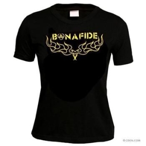 Bonafide - T/S L Girly Logo ryhmässä MERCH @ Bengans Skivbutik AB (4192823)