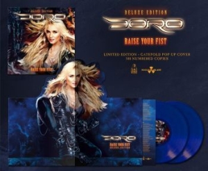 Doro - Raise Your Fist (Blue Vinyl 2Lp) ryhmässä VINYYLI @ Bengans Skivbutik AB (4194227)