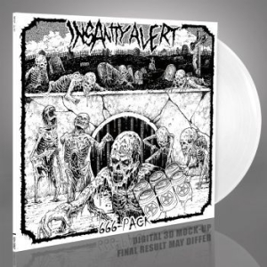 Insanity Alert - 666-Pack (White Vinyl Lp) ryhmässä VINYYLI @ Bengans Skivbutik AB (4194237)