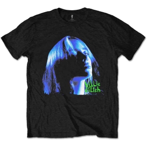 Billie Eilish - Neon Shadow Blue Uni Bl ryhmässä Minishops / Billie Eilish @ Bengans Skivbutik AB (4195837r)