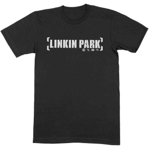 Linkin Park - Bracket Logo Bl Uni T-Shirt ryhmässä Minishops / Pod @ Bengans Skivbutik AB (4196194r)