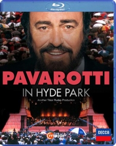 Various - Pavarotti In Hyde Park (Bluray) ryhmässä Musiikki / Musiikki Blu-Ray / Klassiskt @ Bengans Skivbutik AB (4197043)