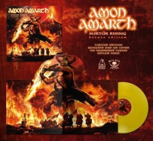 Amon Amarth - Surtur Rising (Yellow Vinyl Lp) ryhmässä Minishops / Amon Amarth @ Bengans Skivbutik AB (4199315)