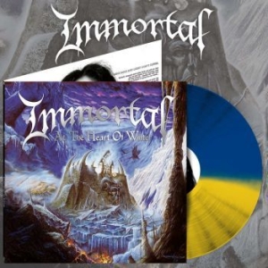 Immortal - At The Heart Of Winter (Blue/Yellow ryhmässä Minishops / Immortal @ Bengans Skivbutik AB (4202298)