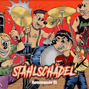 Stahlschädel - Kommando Oi ryhmässä VINYYLI @ Bengans Skivbutik AB (4205768)