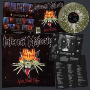 Infernal Majesty - None Shall Defy (Green/White Splatt ryhmässä VINYYLI @ Bengans Skivbutik AB (4206852)