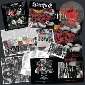 Sacrifice - Torment In Fire (Clear Splatter Vin ryhmässä VINYYLI @ Bengans Skivbutik AB (4207091)