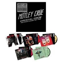 Mötley Crüe - Crücial Crüe - The Studio Albums 1981-1989 - 5CD (Box Set) ryhmässä Minishops / Mötley Crue @ Bengans Skivbutik AB (4207113)