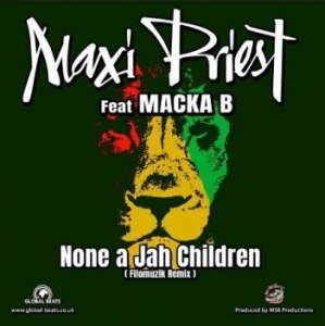 Maxi Priest Ft Macka B - None A Jah Children Remixes ryhmässä VINYYLI @ Bengans Skivbutik AB (4209916)