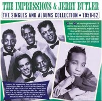 Impressions & Butler Jerry - Singles & Albums Collection 1958-62 ryhmässä CD @ Bengans Skivbutik AB (4209931)