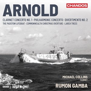 Arnold Malcom - Clarinet Concerto & Orchestral Work ryhmässä CD @ Bengans Skivbutik AB (4210073)