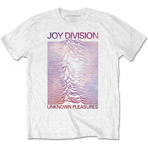 Joy Division - Unisex T-Shirt: Space - Unknown Pleasures Gradient ryhmässä Minishops / Joy Division @ Bengans Skivbutik AB (4212497r)