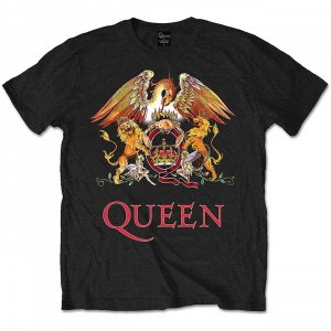 Queen - Unisex T-Shirt: Classic Crest ryhmässä Minishops / Queen @ Bengans Skivbutik AB (4213280r)