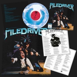 Piledriver - Stay Ugly (White/Blue Vinyl Lp) ryhmässä VINYYLI @ Bengans Skivbutik AB (4213604)