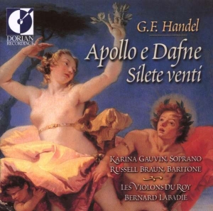 Les Violons Du Roy Labadie Bernar - Händel: Apollo E Dafne ryhmässä CD @ Bengans Skivbutik AB (4214066)