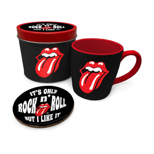 The Rolling Stones - IT'S ONLY ROCK N ROLL Mug and Coaster  Tin set ryhmässä MERCH @ Bengans Skivbutik AB (4215350)