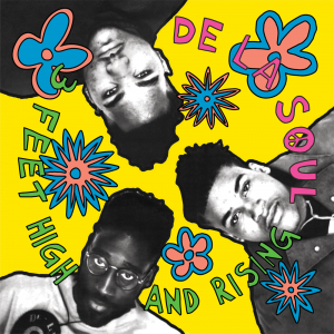 De La Soul - 3 Feet High.. 2 LP Colored (Yellow) ryhmässä -Start Vinyl @ Bengans Skivbutik AB (4216535)