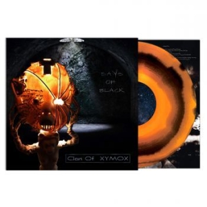 Clan Of Xymox - Days Of Black (Orange/Black Vinyl L ryhmässä VINYYLI @ Bengans Skivbutik AB (4216571)