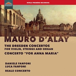 D'alay Mauro - The Dresden Concertos For Violin, S ryhmässä ME SUOSITTELEMME / Joululahjavinkki: CD @ Bengans Skivbutik AB (4216591)