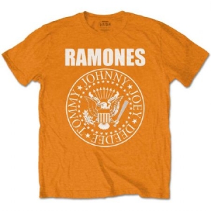 Ramones - Ramones Kids T-Shirt: Presidential Seal Orange ryhmässä Minishops / Ramones @ Bengans Skivbutik AB (4218235r)