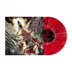 Siege Of Power - This Is Tomorrow (Red Base Splatter ryhmässä VINYYLI @ Bengans Skivbutik AB (4219306)